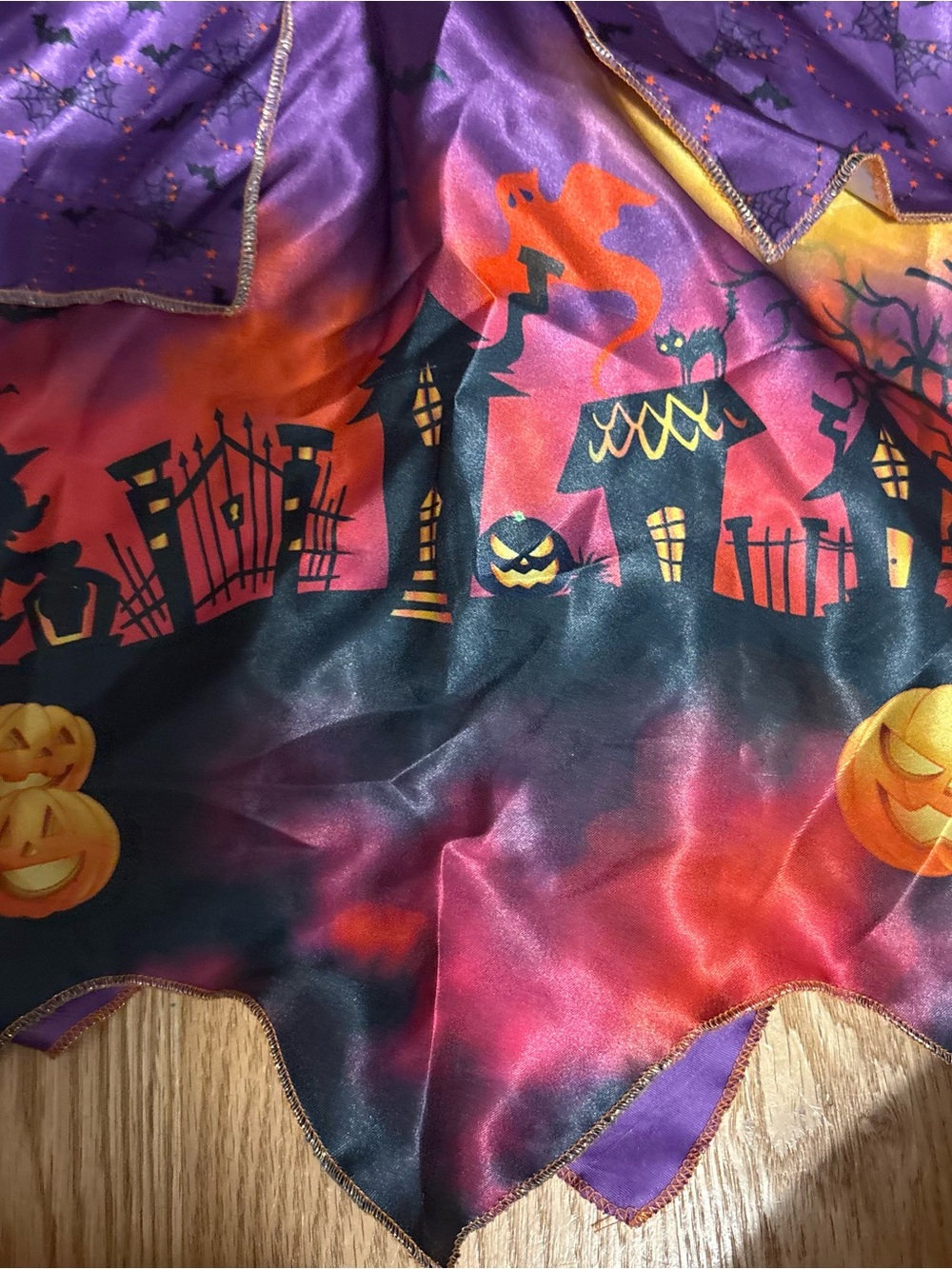 Disney Minnie Mouse Witch Dress Costume Sz 5-6 Halloween Kids Girls - Picture 4 of 7